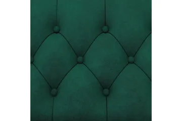 Sovesofa Felix 236x87x83 cm, Mørk grønn, Fløyel - 236x87x83 cm, Mørk grønn, Fløyel - Møbler - Sofaer - Sovesofaer - 3 seters sovesofa