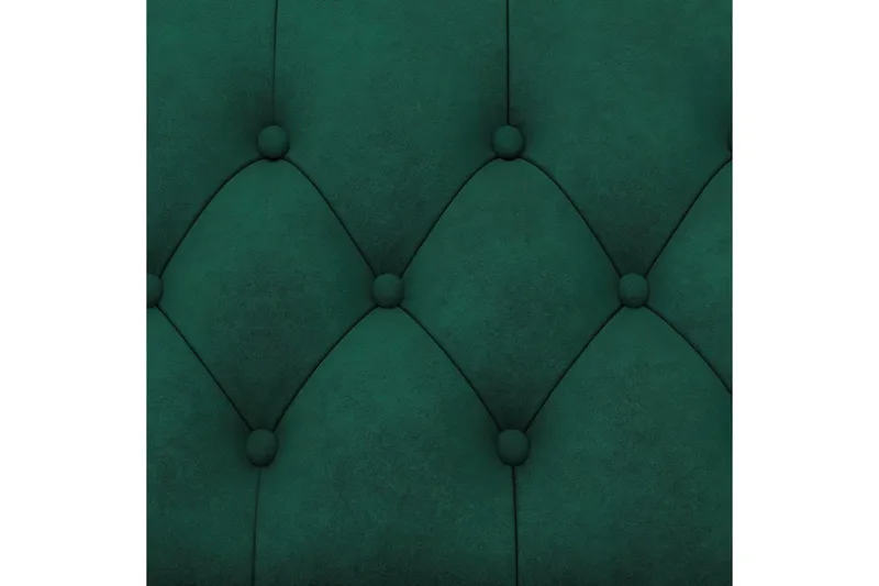Sovesofa Felix 236x87x83 cm, Mørk grønn, Fløyel - 236x87x83 cm, Mørk grønn, Fløyel - Møbler - Sofaer - Sovesofaer - 3 seters sovesofa