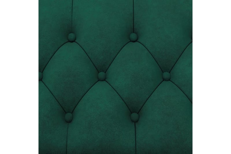 Sovesofa Felix 236x87x83 cm, Mørk grønn, Fløyel - 236x87x83 cm, Mørk grønn, Fløyel - Møbler - Sofaer - Sovesofaer - 3 seters sovesofa
