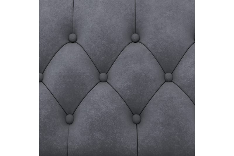 Sovesofa Felix 241x154x83 cm, Antrasitt, Fløyel - 241x154x83 cm, Antrasitt, Fløyel - Møbler - Sofaer - Sovesofaer - Sovesofa divan
