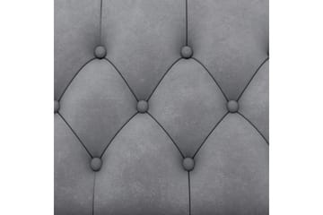 Sovesofa Felix 241x154x83 cm, Lys grå, Fløyel - 241x154x83 cm, Lys grå, Fløyel - Møbler - Sofaer - Sovesofaer - Sovesofa divan
