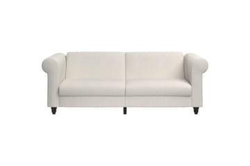Sovesofa Felix II 236x87x83 cm, Krem - 236x87x83 cm, Krem - Møbler - Sofaer - Sovesofaer - 3 seters sovesofa