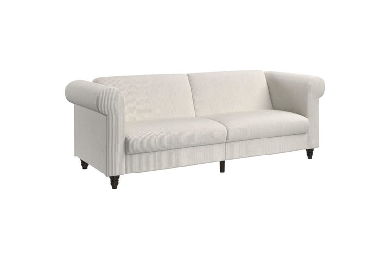Sovesofa Felix II 236x87x83 cm, Krem - 236x87x83 cm, Krem - Møbler - Sofaer - Sovesofaer - 3 seters sovesofa