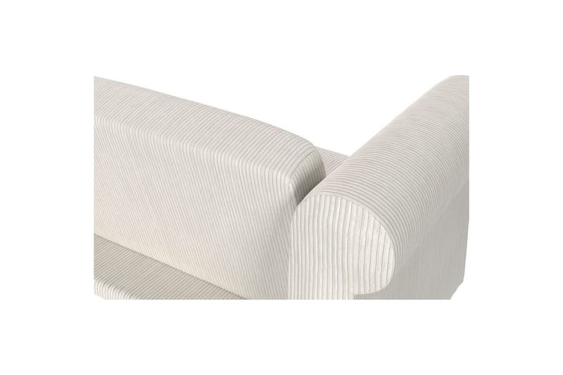 Sovesofa Felix II 236x87x83 cm, Krem - 236x87x83 cm, Krem - Møbler - Sofaer - Sovesofaer - 3 seters sovesofa