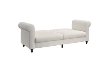 Sovesofa Felix II 236x87x83 cm, Krem - 236x87x83 cm, Krem - Møbler - Sofaer - Sovesofaer - 3 seters sovesofa