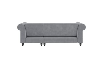 Sovesofa Felix II 241x154x83 cm, Grå - 241x154x83 cm, Grå - Møbler - Sofaer - Sovesofaer - Sovesofa divan