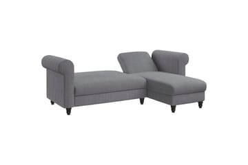 Sovesofa Felix II 241x154x83 cm, Grå - 241x154x83 cm, Grå - Møbler - Sofaer - Sovesofaer - Sovesofa divan