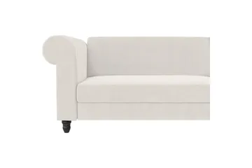Sovesofa Felix II 241x154x83 cm, Krem - 241x154x83 cm, Krem - Møbler - Sofaer - Sovesofaer - Sovesofa divan