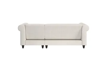 Sovesofa Felix II 241x154x83 cm, Krem - 241x154x83 cm, Krem - Møbler - Sofaer - Sovesofaer - Sovesofa divan