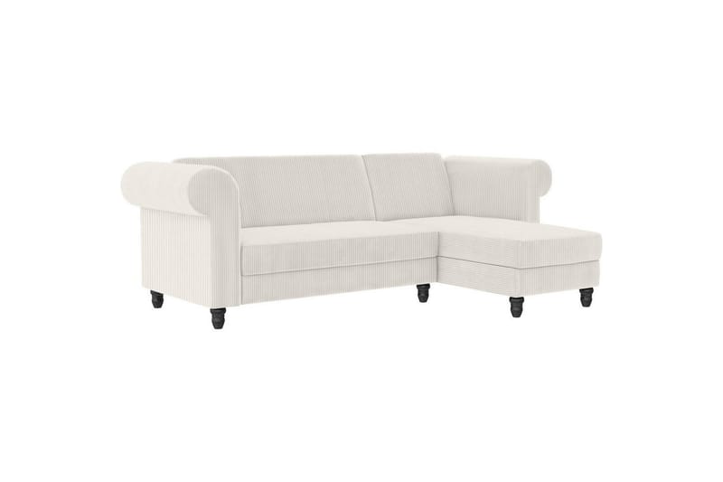 Sovesofa Felix II 241x154x83 cm, Krem - 241x154x83 cm, Krem - Møbler - Sofaer - Sovesofaer - Sovesofa divan