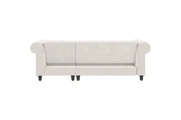 Sovesofa Felix II 241x154x83 cm, Krem - 241x154x83 cm, Krem - Møbler - Sofaer - Sovesofaer - Sovesofa divan