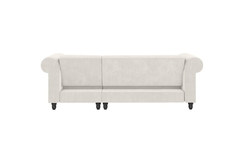 Sovesofa Felix II 241x154x83 cm, Krem - 241x154x83 cm, Krem - Møbler - Sofaer - Sovesofaer - Sovesofa divan