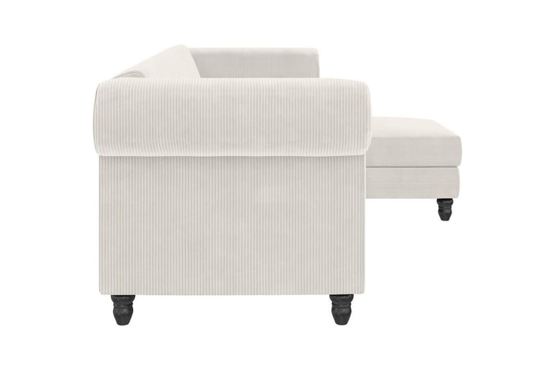 Sovesofa Felix II 241x154x83 cm, Krem - 241x154x83 cm, Krem - Møbler - Sofaer - Sovesofaer - Sovesofa divan