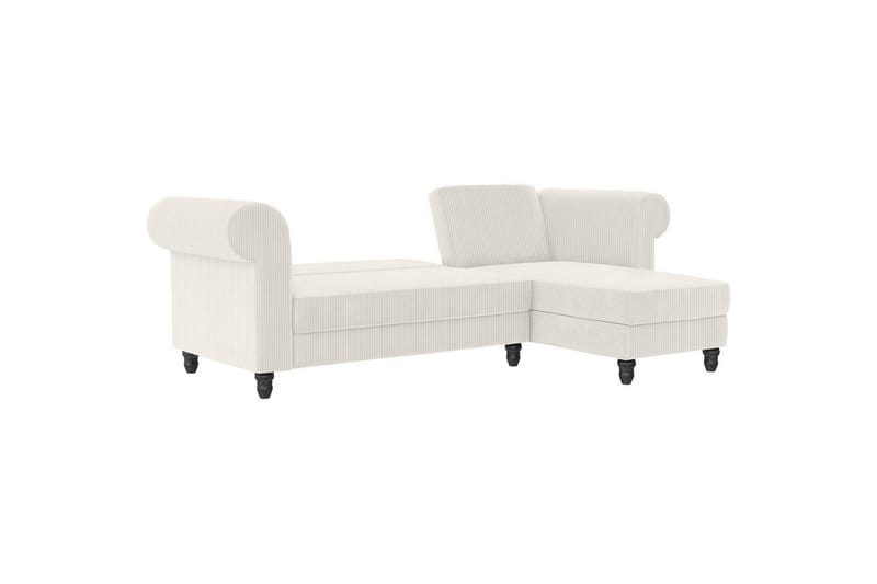 Sovesofa Felix II 241x154x83 cm, Krem - 241x154x83 cm, Krem - Møbler - Sofaer - Sovesofaer - Sovesofa divan