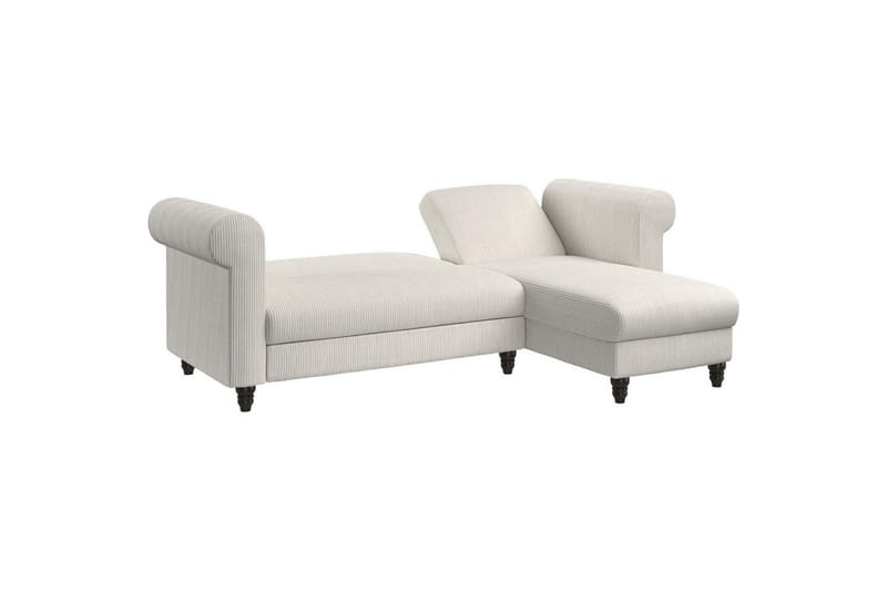 Sovesofa Felix II 241x154x83 cm, Krem - 241x154x83 cm, Krem - Møbler - Sofaer - Sovesofaer - Sovesofa divan