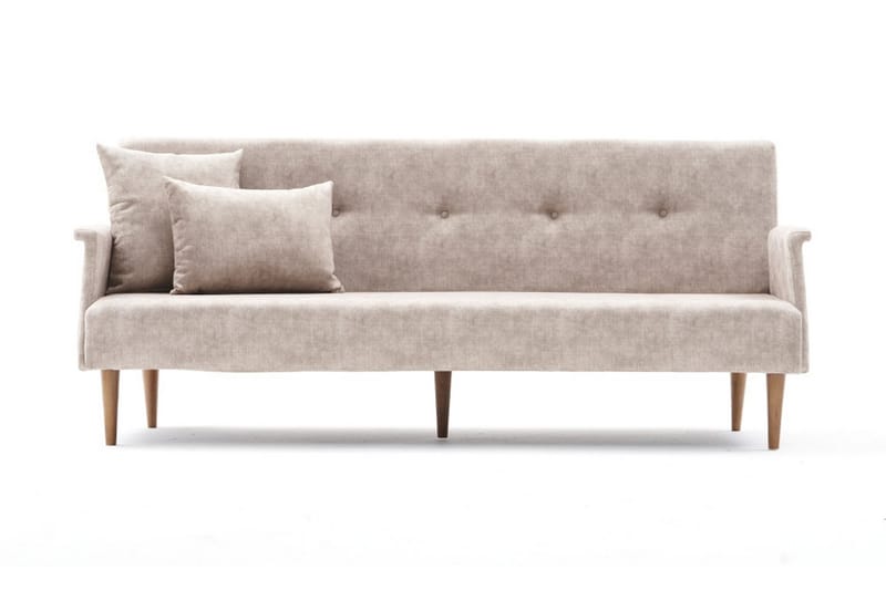 Sovesofa Finland 3-seters 180x110 - Krem - 3 seters sovesofa