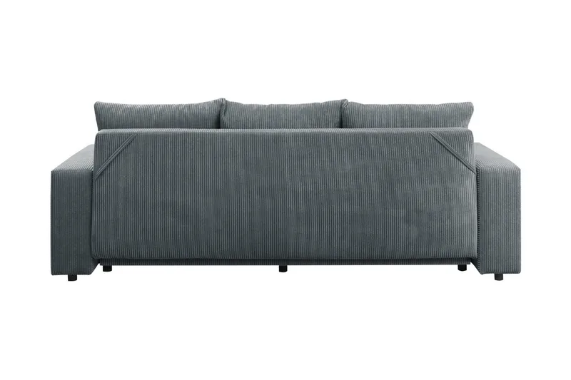 Sovesofa - Grå - Møbler - Sofaer - Sovesofaer - Langsgående sovesofa