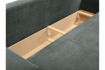 Sovesofa - Grønn - Møbler - Sofaer - Sovesofaer - Langsgående sovesofa