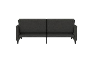 Sovesofa Hartford 203x83x82 cm, Antrasitt, Linstoffutseende (100 % polyester) - 203x83x82 cm, Antrasitt, Linstoffutseende (100 % polyester) - Møbler - Sofaer - Sovesofaer - 3 seters sovesofa