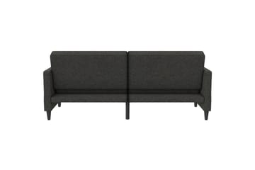 Sovesofa Hartford 203x83x82 cm, Antrasitt, Linstoffutseende (100 % polyester) - 203x83x82 cm, Antrasitt, Linstoffutseende (100 % polyester) - Møbler - Sofaer - Sovesofaer - 3 seters sovesofa