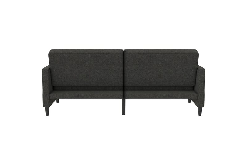 Sovesofa Hartford 203x83x82 cm, Antrasitt, Linstoffutseende (100 % polyester) - 203x83x82 cm, Antrasitt, Linstoffutseende (100 % polyester) - Møbler - Sofaer - Sovesofaer - 3 seters sovesofa