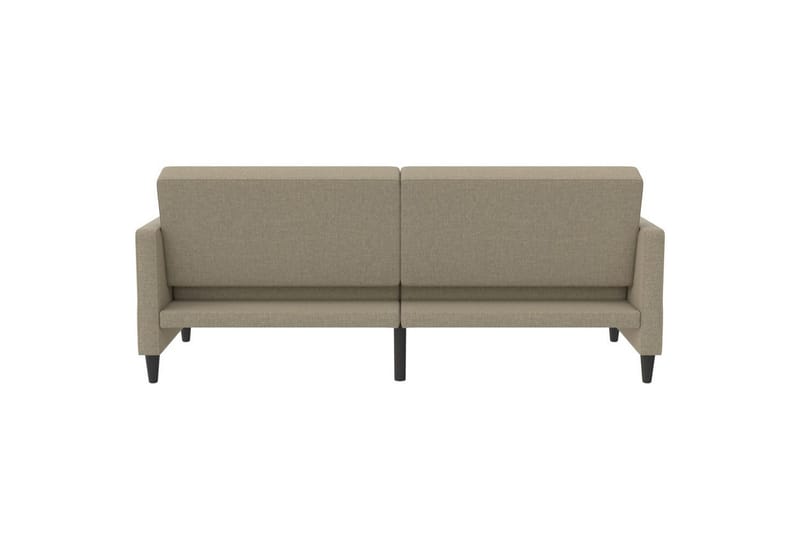 Sovesofa Hartford 203x83x82 cm, Cappucino, Linstoffutseende (100 % polyester) - 203x83x82 cm, Cappucino, Linstoffutseende (100 % polyester) - Møbler - Sofaer - Sovesofaer - 3 seters sovesofa