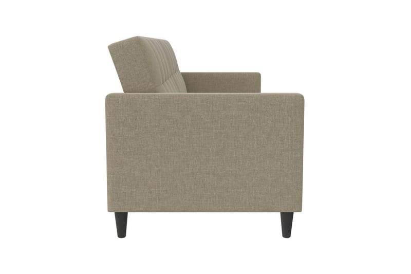 Sovesofa Hartford 203x83x82 cm, Cappucino, Linstoffutseende (100 % polyester) - 203x83x82 cm, Cappucino, Linstoffutseende (100 % polyester) - Møbler - Sofaer - Sovesofaer - 3 seters sovesofa