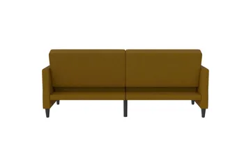 Sovesofa Hartford 203x83x82 cm, Curry, Linstoffutseende (100 % polyester) - 203x83x82 cm, Curry, Linstoffutseende (100 % polyester) - Møbler - Sofaer - Sovesofaer - 3 seters sovesofa