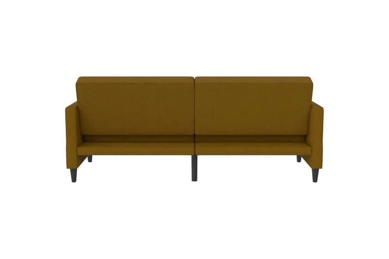 Sovesofa Hartford 203x83x82 cm, Curry, Linstoffutseende (100 % polyester) - 203x83x82 cm, Curry, Linstoffutseende (100 % polyester) - Møbler - Sofaer - Sovesofaer - 3 seters sovesofa