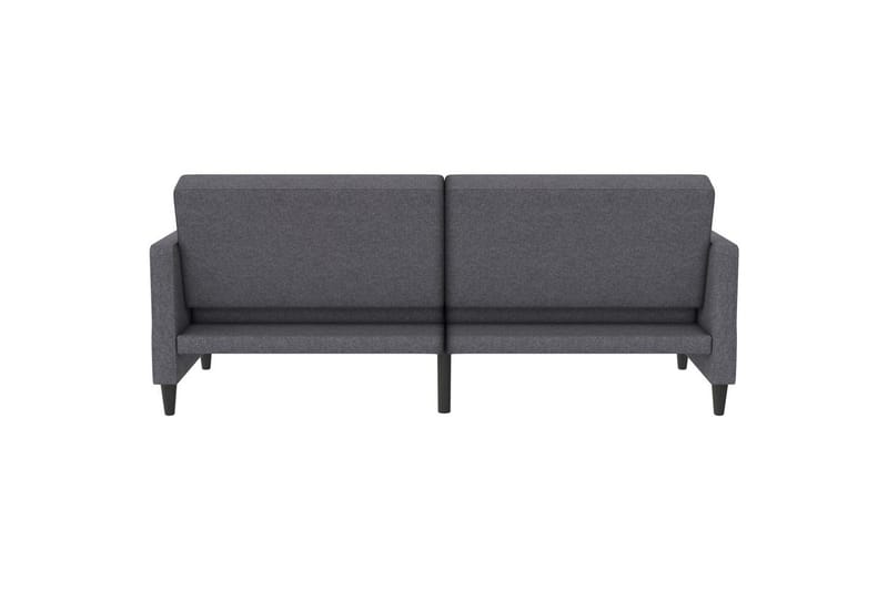 Sovesofa Hartford 203x83x82 cm, Grå, Linstoffutseende (100 % polyester) - 203x83x82 cm, Grå, Linstoffutseende (100 % polyester) - Møbler - Sofaer - Sovesofaer - 3 seters sovesofa