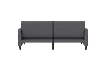 Sovesofa Hartford 203x83x82 cm, Grå, Linstoffutseende (100 % polyester) - 203x83x82 cm, Grå, Linstoffutseende (100 % polyester) - Møbler - Sofaer - Sovesofaer - 3 seters sovesofa