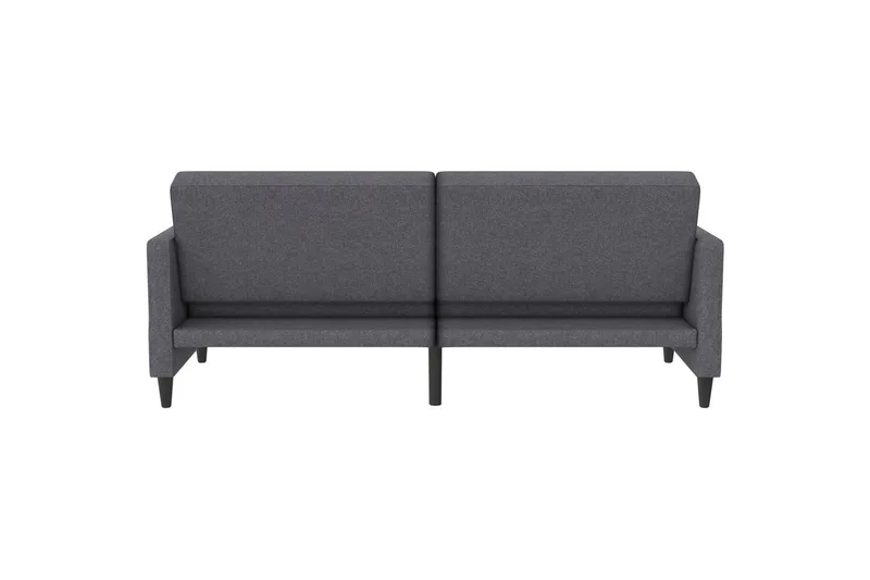 Sovesofa Hartford 203x83x82 cm, Grå, Linstoffutseende (100 % polyester) - 203x83x82 cm, Grå, Linstoffutseende (100 % polyester) - Møbler - Sofaer - Sovesofaer - 3 seters sovesofa