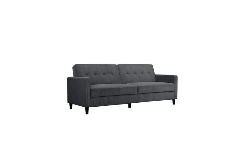 Sovesofa Hartford II 203x83x82 cm, Antrasitt - 203x83x82 cm, Antrasitt - Møbler - Sofaer - Sovesofaer - 3 seters sovesofa