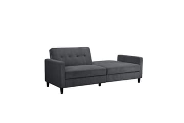 Sovesofa Hartford II 203x83x82 cm, Antrasitt - 203x83x82 cm, Antrasitt - Møbler - Sofaer - Sovesofaer - 3 seters sovesofa
