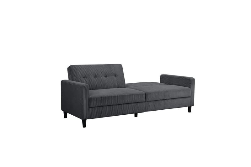 Sovesofa Hartford II 203x83x82 cm, Antrasitt - 203x83x82 cm, Antrasitt - Møbler - Sofaer - Sovesofaer - 3 seters sovesofa