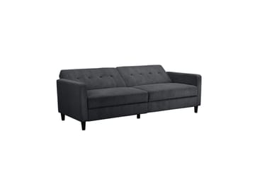 Sovesofa Hartford II 203x83x82 cm, Antrasitt - 203x83x82 cm, Antrasitt - Møbler - Sofaer - Sovesofaer - 3 seters sovesofa
