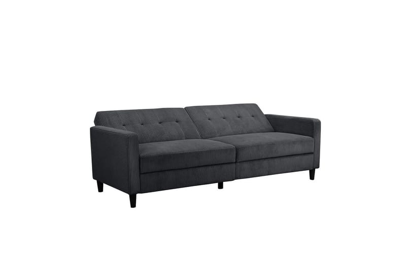 Sovesofa Hartford II 203x83x82 cm, Antrasitt - 203x83x82 cm, Antrasitt - Møbler - Sofaer - Sovesofaer - 3 seters sovesofa