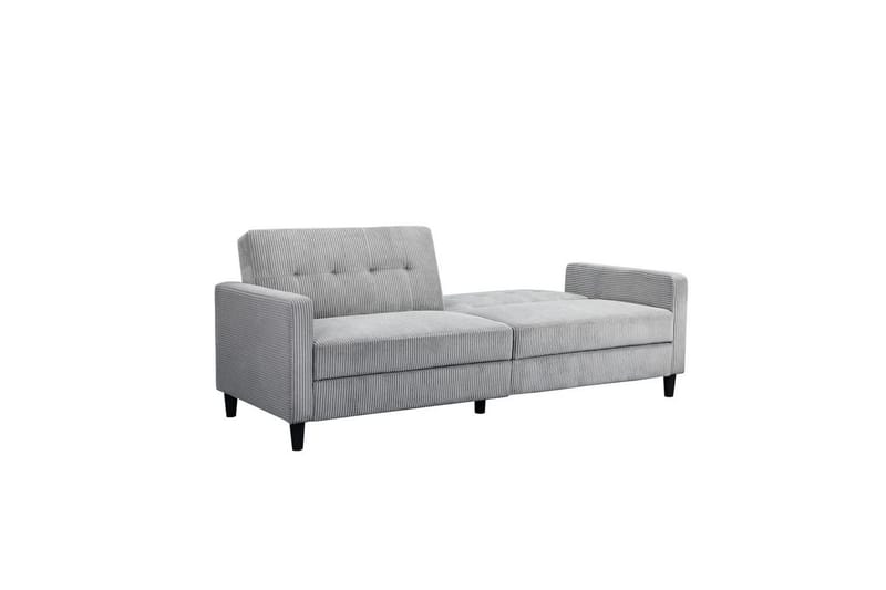 Sovesofa Hartford II 203x83x82 cm, Grå - 203x83x82 cm, Grå - Møbler - Sofaer - Sovesofaer - 3 seters sovesofa
