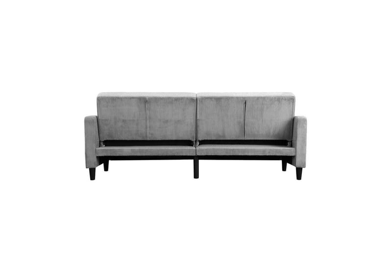 Sovesofa Hartford II 203x83x82 cm, Grå - 203x83x82 cm, Grå - Møbler - Sofaer - Sovesofaer - 3 seters sovesofa