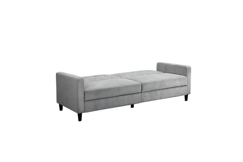 Sovesofa Hartford II 203x83x82 cm, Grå - 203x83x82 cm, Grå - Møbler - Sofaer - Sovesofaer - 3 seters sovesofa