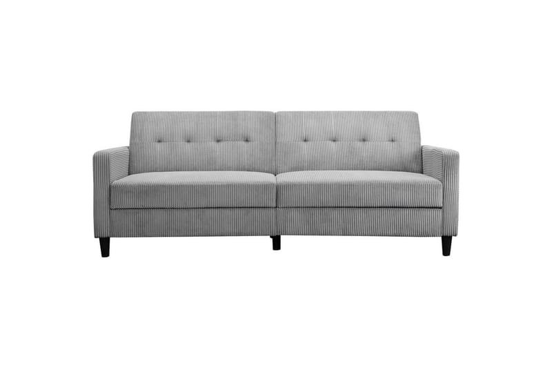 Sovesofa Hartford II 203x83x82 cm, Grå - 203x83x82 cm, Grå - Møbler - Sofaer - Sovesofaer - 3 seters sovesofa