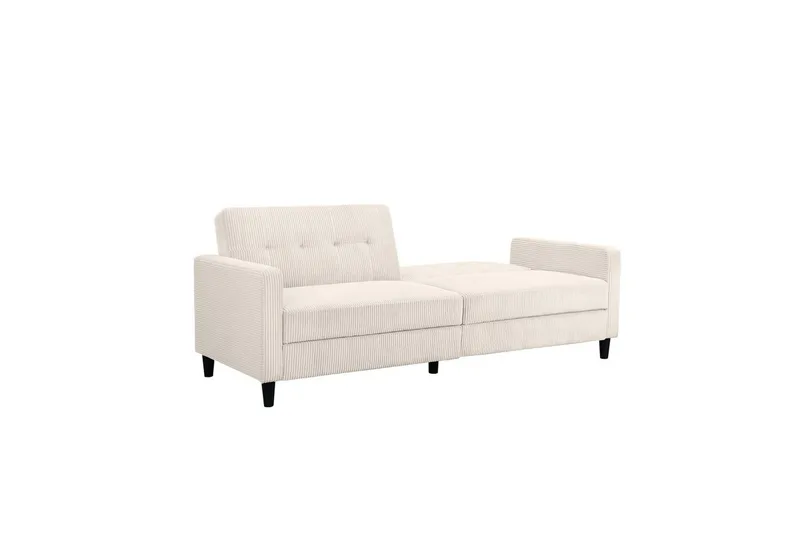Sovesofa Hartford II 203x83x82 cm, Krem - 203x83x82 cm, Krem - Møbler - Sofaer - Sovesofaer - 3 seters sovesofa