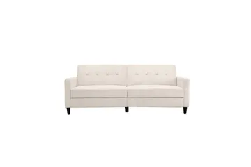 Sovesofa Hartford II 203x83x82 cm, Krem - 203x83x82 cm, Krem - Møbler - Sofaer - Sovesofaer - 3 seters sovesofa