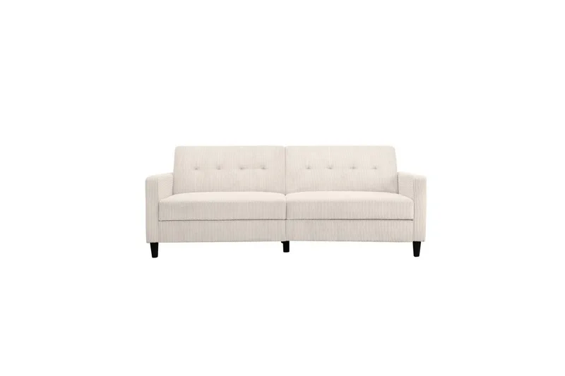 Sovesofa Hartford II 203x83x82 cm, Krem - 203x83x82 cm, Krem - Møbler - Sofaer - Sovesofaer - 3 seters sovesofa