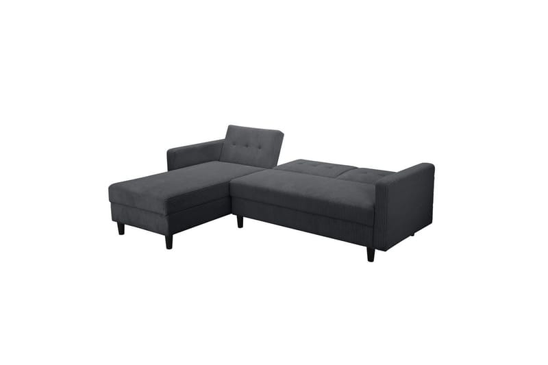 Sovesofa Hartford II 213x153x82 cm, Antrasitt - 213x153x82 cm, Antrasitt - Møbler - Sofaer - Sovesofaer - Sovesofa divan