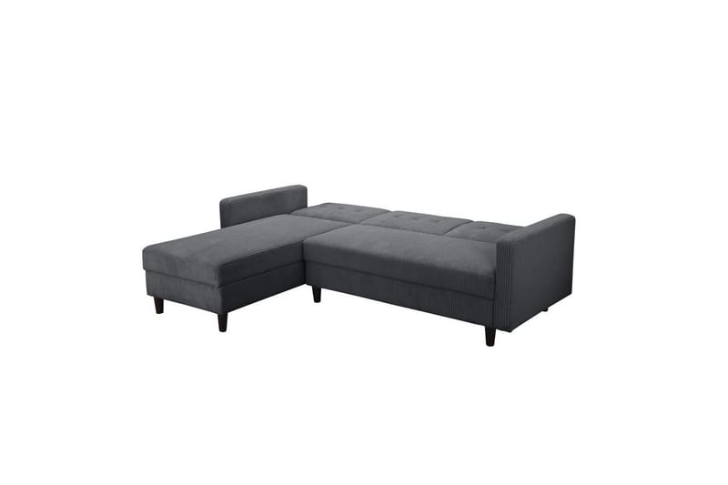 Sovesofa Hartford II 213x153x82 cm, Antrasitt - 213x153x82 cm, Antrasitt - Møbler - Sofaer - Sovesofaer - Sovesofa divan
