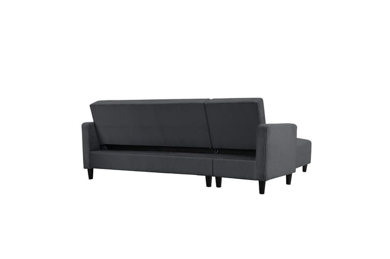 Sovesofa Hartford II 213x153x82 cm, Antrasitt - 213x153x82 cm, Antrasitt - Møbler - Sofaer - Sovesofaer - Sovesofa divan