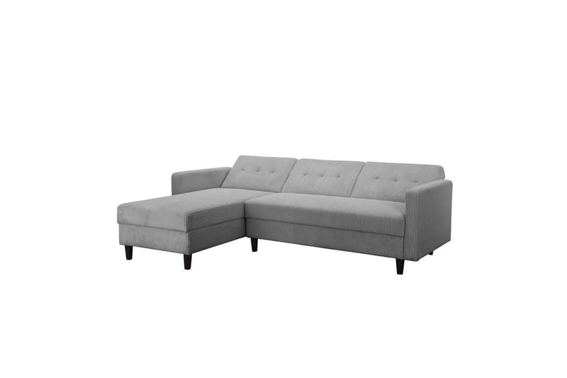 Sovesofa Hartford II 213x153x82 cm, Grå - 213x153x82 cm, Grå - Møbler - Sofaer - Sovesofaer - Sovesofa divan