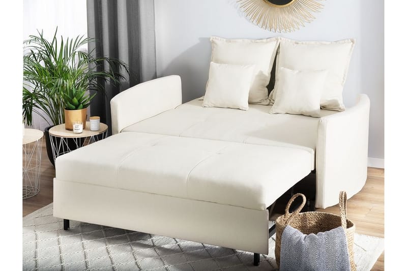 Sovesofa Hitchin - Beige - Møbler - Sofaer - Sovesofaer - Forovervendt sovesofa