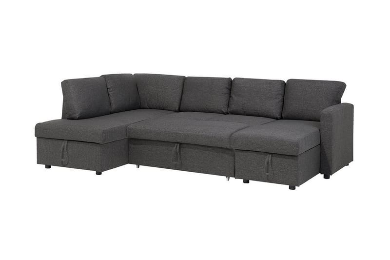 Sovesofa Karrabo 285 cm - Grå - Møbler - Sofaer - Sovesofaer - Langsgående sovesofa
